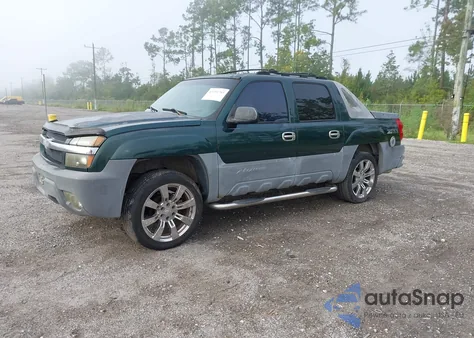 2002 Chevrolet Avalanche 1500 from USA, damaged, VIN 3GNEC13T02G210807
